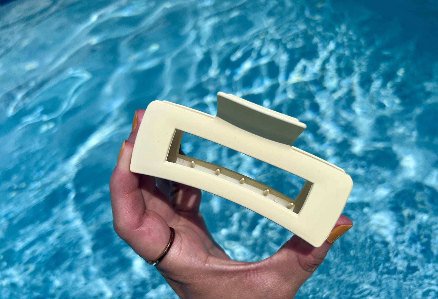 Big Rectangle Hair Clamp