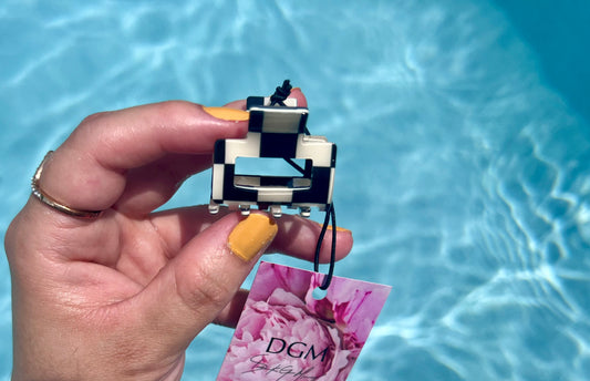 Acetic Acid Delicate Small Hair Clips