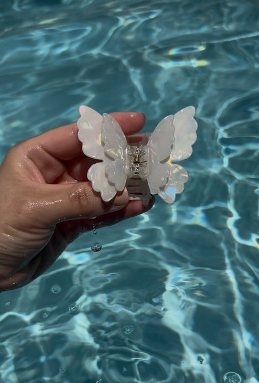 Butterfly Hair claw clip