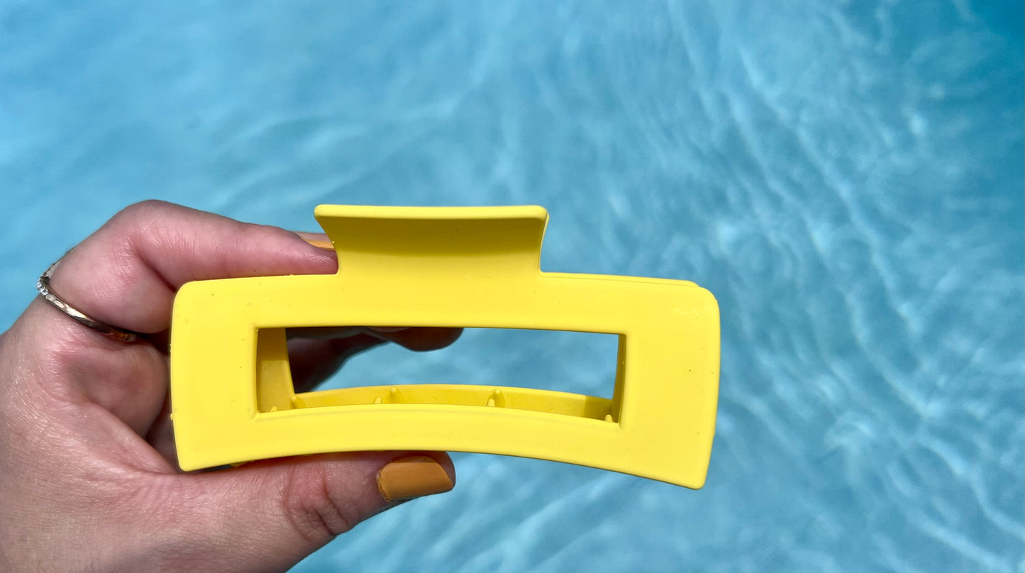 Big Rectangle Hair Clamp