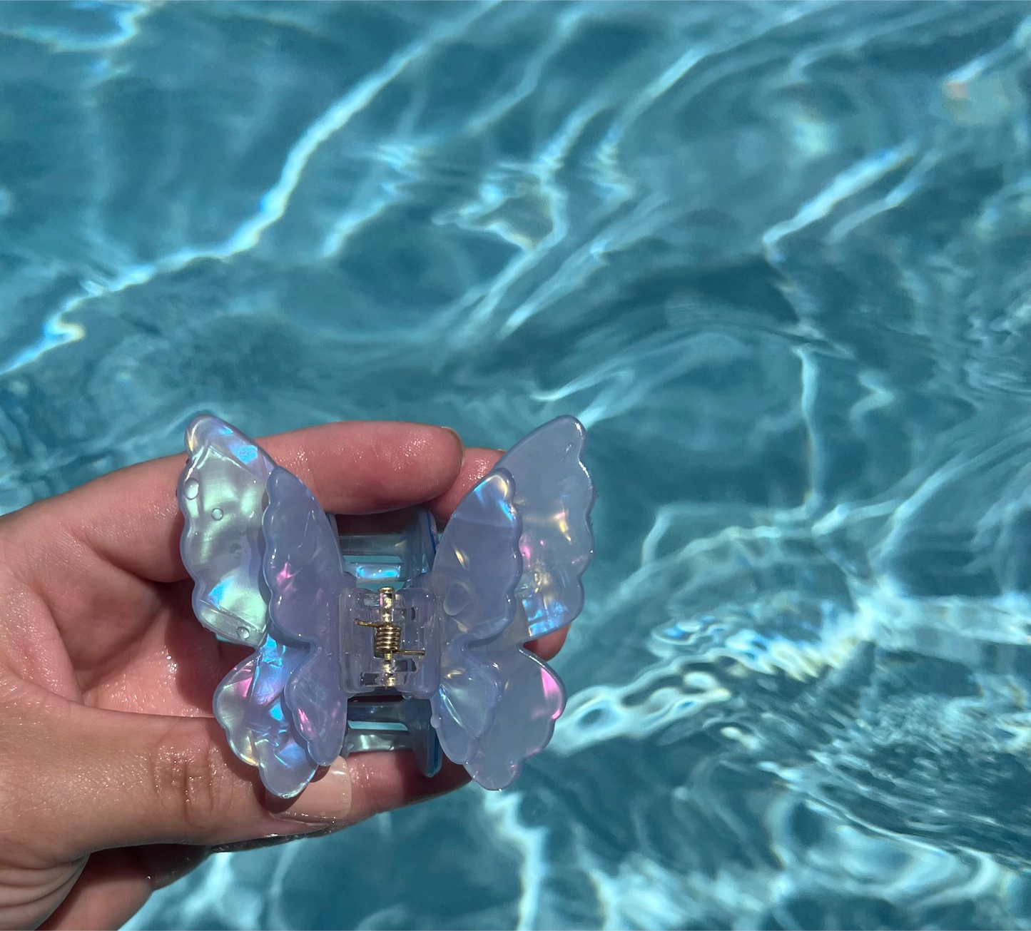 Butterfly Hair claw clip
