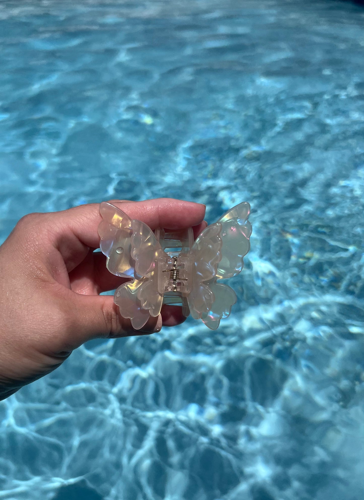 Butterfly Hair claw clip