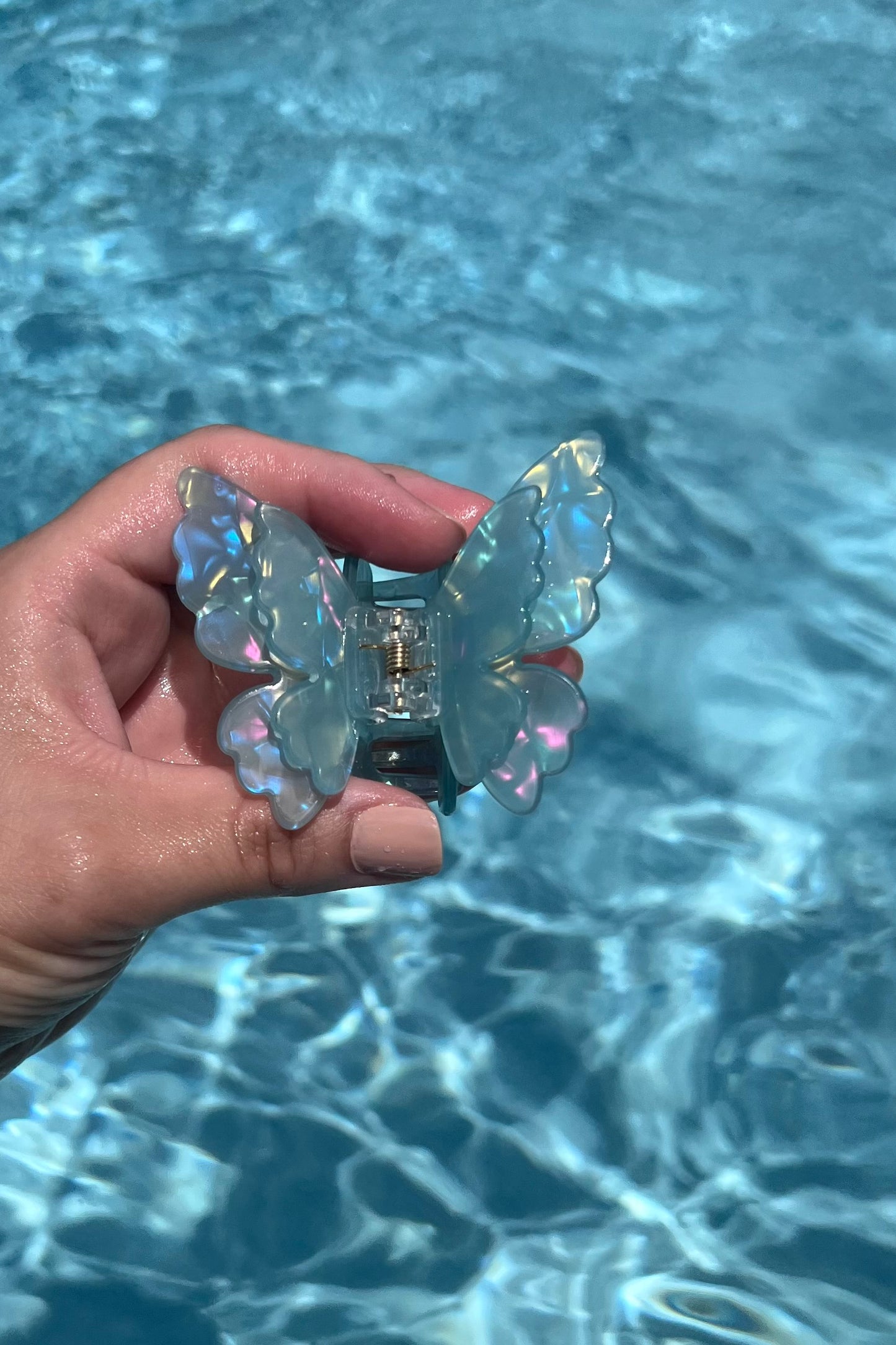 Butterfly Hair claw clip