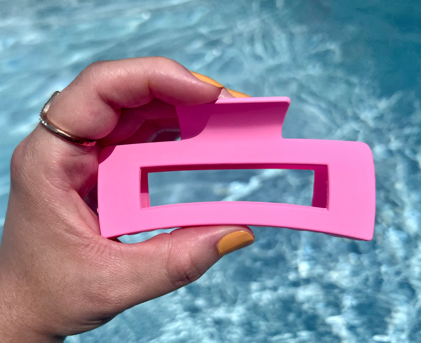 Big Rectangle Hair Clamp