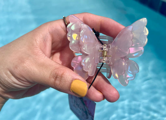 Butterfly Hair claw clip