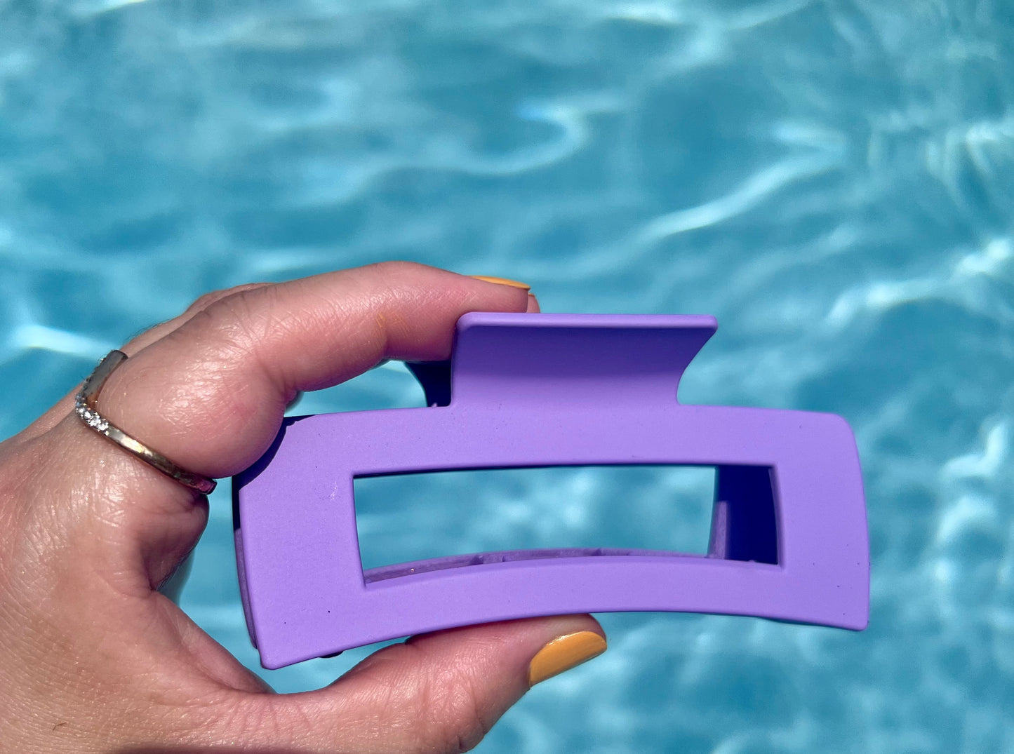Big Rectangle Hair Clamp