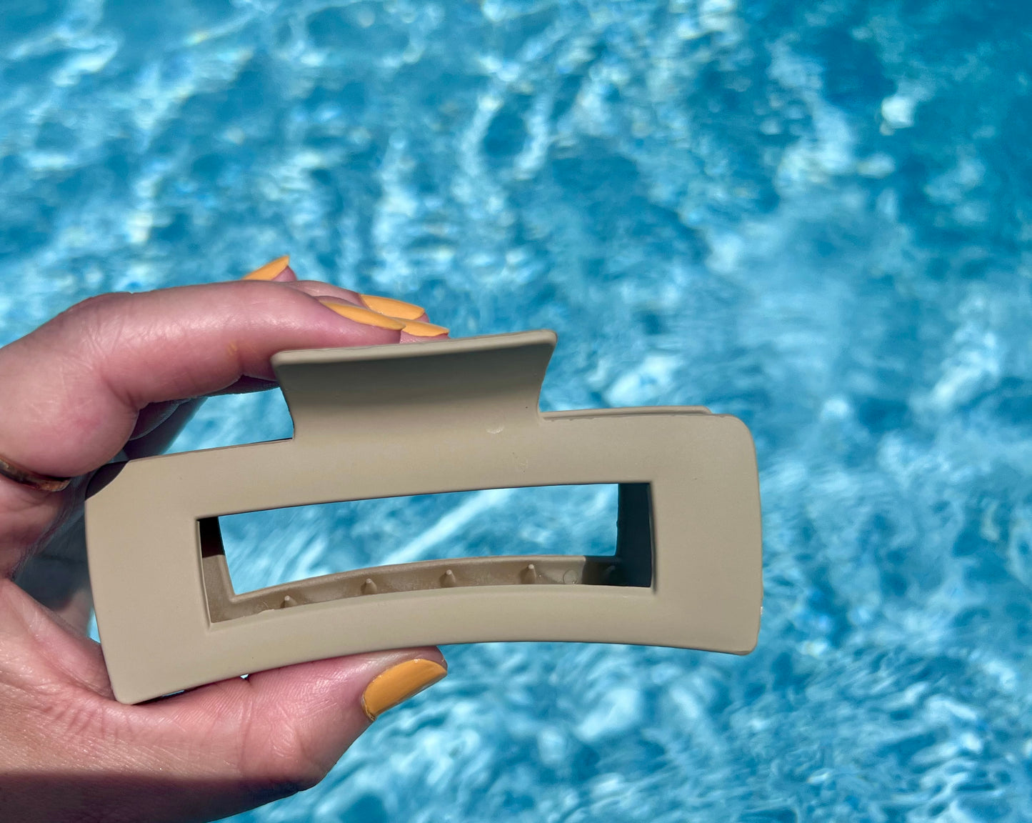 Big Rectangle Hair Clamp