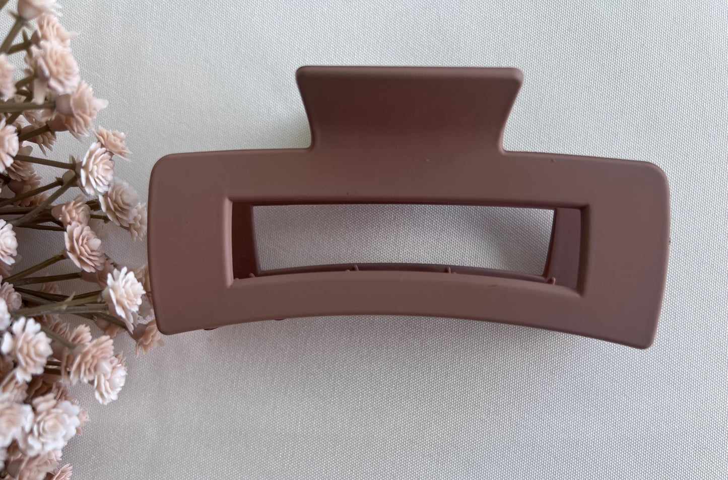 Women Hair Claw, Big Rectangle Hair Clamp for Girl, Girlish Hair Clip, Hair Accessories, Gift for Her