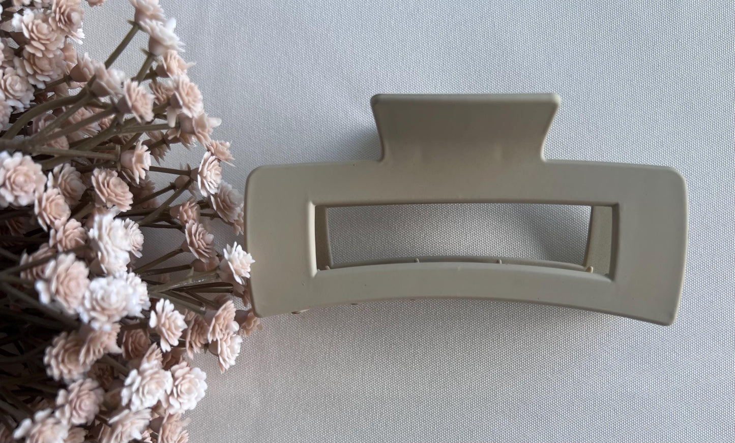 Women Hair Claw, Big Rectangle Hair Clamp for Girl, Girlish Hair Clip, Hair Accessories, Gift for Her
