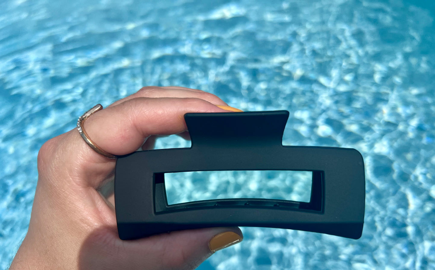 Big Rectangle Hair Clamp