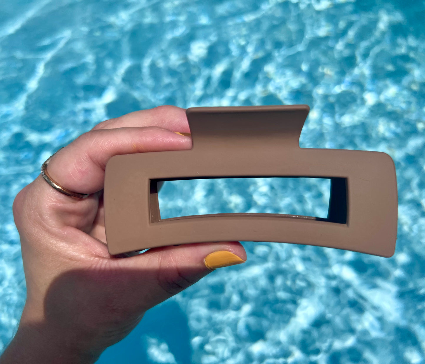 Big Rectangle Hair Clamp