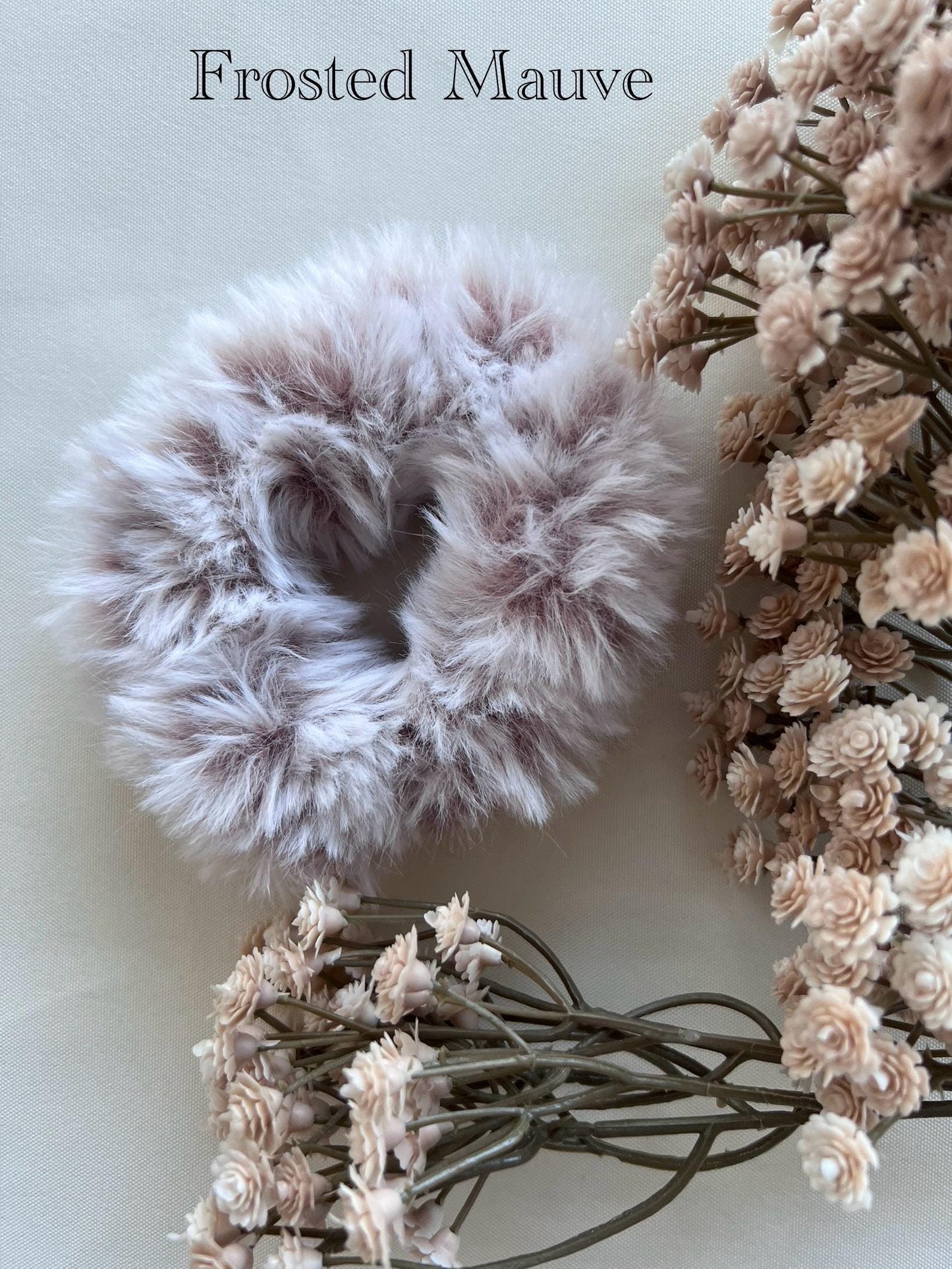 Scrunchies, Winter Faux Fur Scrunchies, Cute Scrunchies, Faux Fluffy soft hair ties, Gift for her, Hair Accessories